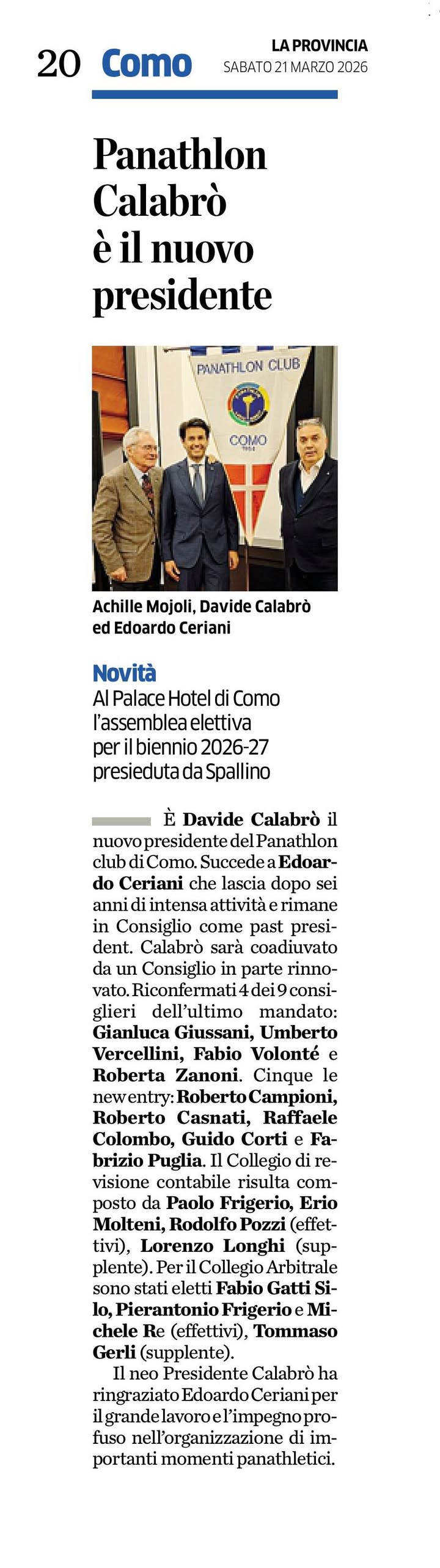Panathlon Club Como